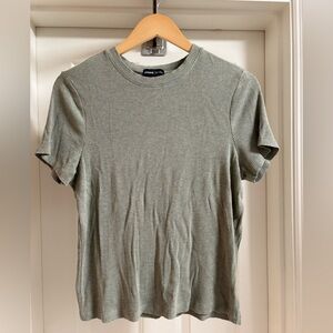 prAna Foundation Rib Tee | XL | Light Green